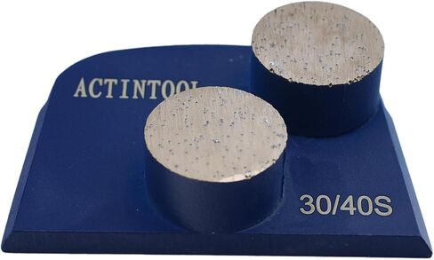 Two Button Seg Concrete Surface Preparation Diamond Grinding Metal Disc for Lavina Floor Grinder (pack of 3) in Saudi Arabia