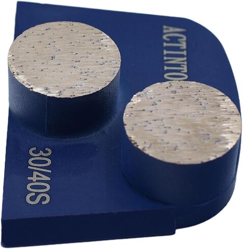 Two Button Seg Concrete Surface Preparation Diamond Grinding Metal Disc for Lavina Floor Grinder (pack of 3) in Saudi Arabia