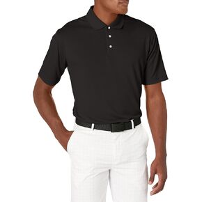 Pebble Beach Men's Horizontal Texture Short-Sleeve Polo