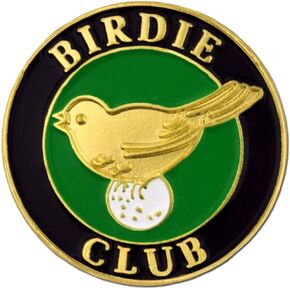 PinMart Club Golf Golfing Enamel Lapel Pin