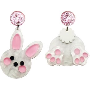 Easter Dangle Earrings for Women, Cute Eggs Bunny Drop Dangle Earrings, Easter Bunny Acrylic Earrings, Easter Accessories Gifts for Teen Girls Holiday in Saudi Arabia