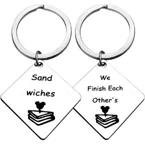 Fuuny Friendship Gift for Friend Sister Gift from Sister Keychain Graduation Birthday Gift for Friend Bestie