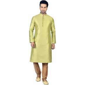 Mens Silk Kurta Pyjama Set