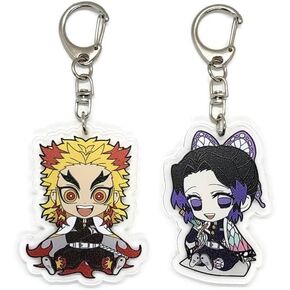 Inc. - Set of Demon DS 2 Acrylic Keychain Kyoujurou Rengoku, Shinobu Kochou