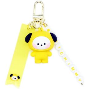 minini figure key ring (with sticker) FIGURE KEYRING key holder key ring strap (CHIMMY)