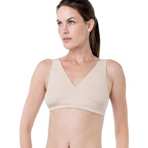 Women's Soft Cotton Crossover Bra