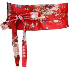 Vintage Japanese Yukata Kimono Robe OBI Belt Harajuku Waistband-D