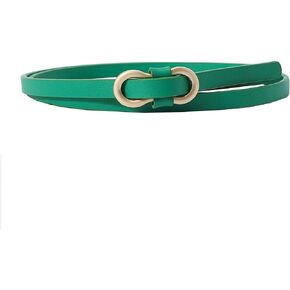 Faux Leather Belts for Women's with O-Ring for Dresses Jeans Pant