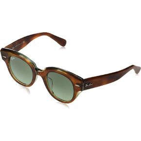 Ray-Ban Women's Rb2192f Roundabout Low Bridge Fit Round Sunglasses
