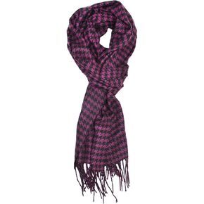 Ted & Jack -Ted's Classic Cashmere Feel Houndstooth Pattern Scarf