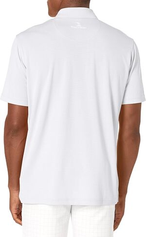 Pebble Beach Men's Horizontal Texture Short-Sleeve Polo in Saudi Arabia