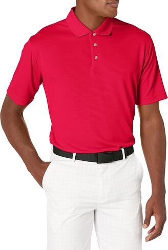 Pebble Beach Men's Horizontal Texture Short-Sleeve Polo in Saudi Arabia