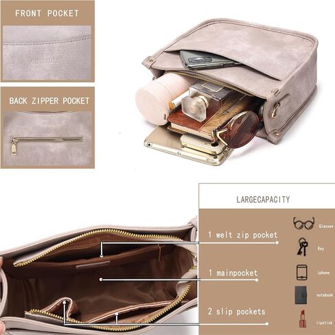 Crossbody Bag for Women Sling Bag for Women Vegan Leather Purses Shoulder bag for Trave in Saudi Arabia
