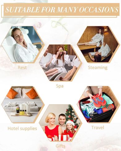 12 Pcs Women's Bath Robe Bulk for Birthday Party Commercial Soft Thin Spa Waffle Robes in Saudi Arabia