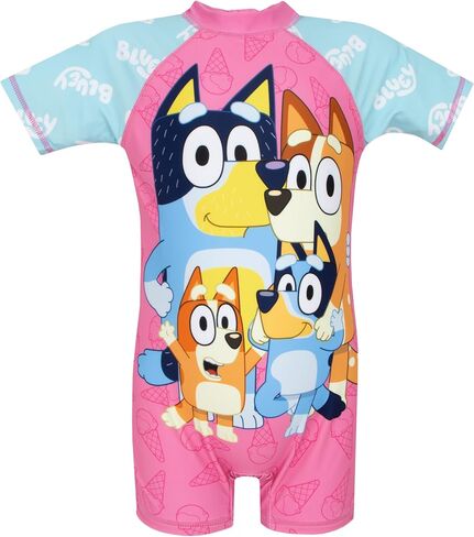 Bluey Swimsuit | Girls One Piece Swimsuits | Bathing Suit Girls | Official Merchandise in Saudi Arabia
