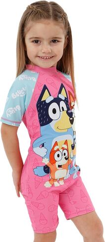 Bluey Swimsuit | Girls One Piece Swimsuits | Bathing Suit Girls | Official Merchandise in Saudi Arabia