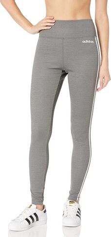 adidas Women's Designed 2 Move 3-Stripes High-Rise Long Tights in Saudi Arabia