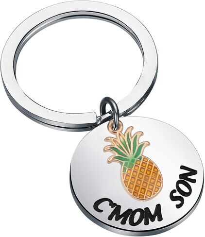 FAADBUK Pineapple Gift C'mon Son Keychain Tv Show Gift Shawn And Gus Fan Gift in Saudi Arabia