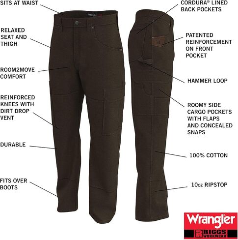 بنطال Wrangler Riggs Workwear الرجالي المقاوم للهب in Kuwait