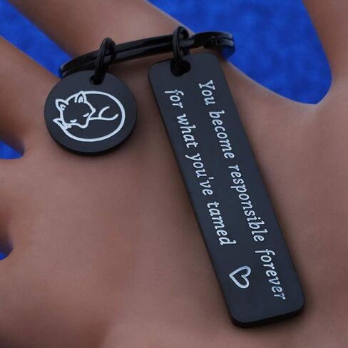 Prince Inspired And Fox Keychain Jewelry You Become Responsible Forever For What You've Tame in Saudi Arabia