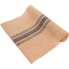 Burlap Table Runners,14X60 Inches Table Runner 100% Jute Vintage Burlap Roll for Wedding, Parties, Christmas, Thanksgiving, Holidays