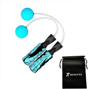 Cordless Jump Rope,Ropeless Skipping Rope Fits All Skill Level Wireless Jumping Rope for Staying Fit Weight Loss and General Workouts