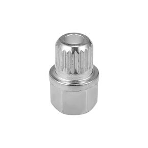 X AUTOHAUX 36/20PT Hollow Wheel Lock Lug Nut Anti Theft Wheel Lock Nut Screw Removal Key for BMW