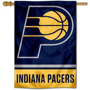 Indiana Pacers Double Sided House Banner Flag