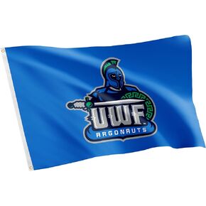 Desert Cactus University of West Florida Flag UWF Argonauts Argos Flag Banners 100% Polyester Indoor Outdoor 3x5 feet Flags (Style 1)