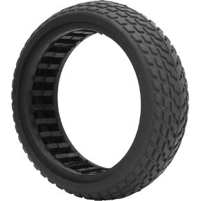Electric Scooter Tire, ExplosionProof Solid Electric Scooter Tires Scooter Rubber Tyre Replacement for 6.5ih Electric Scooter Electric Bike Modification Accessories