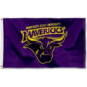 Minnesota State Mavericks Mavs University Large College Flag