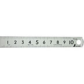 Shinwa Sokutei 13128 Pickup Scale, Silver, cm Display, Top and Bottom Tier, 0.04 inch (1 mm) Pitch, 3.9 inches (10 cm)