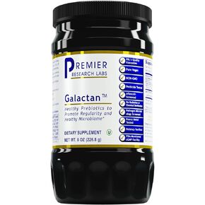 Premier Research Labs Galactan - Prebiotics for Regularity & Healthy Microbiome - for Gastrointestinal Microflora - Immune Support Supplement - Pure Vegan & Non-GMO - 8 oz