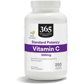365 by Whole Foods Market, Vitamin C 500Mg, 250 Tablets