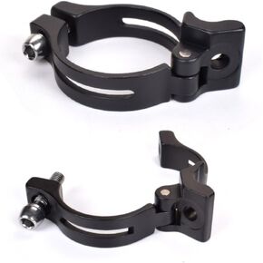 Bicycle Clamp Adapter for Front Derailleur, Derailleur Clamp Bicycle Trigger Clamp for MT Road Bike, Adjustable Brake Front 31.8mm