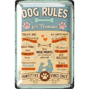 Keep Gate Closed Sign Dogs Vintage Tin Sign, Dogs Present On Property Sign, Dog in Yard Keep Gate Closed, Please Keep Gate Closed, Beware of Dog Signs for Fence, Funny, Metal 12x8"