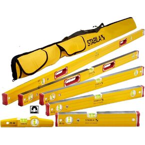 Stabila Type 96M Magnetic 6 Level Set & Case