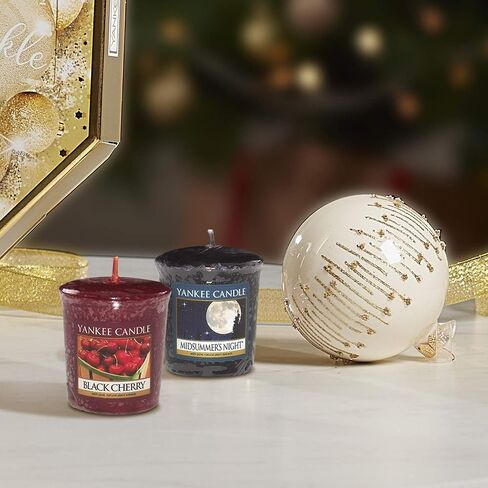 Yankee Candle Value Bundle with 10 Votive Scented Candles, Mixed Popular Fragrances, Set of 10 in Saudi Arabia