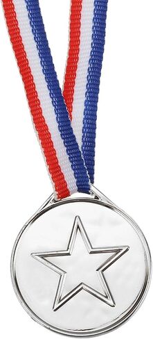 PATIKIL Mini Bronze Award Medals, Plastic Winner Medals for Award with Ribbon for Table Tennis Games Sports Competitions Party Favors in Saudi Arabia