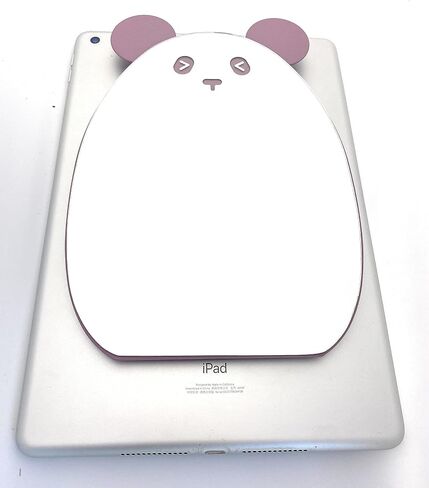 Kids Mirror for Girls Cute Desk Mirror Desktop Compact Mirror Pink with Stand Animal Shape Makeup Mirror Gift for Daughter, 7.87 x 6 x 0.5 inches in Kuwait
