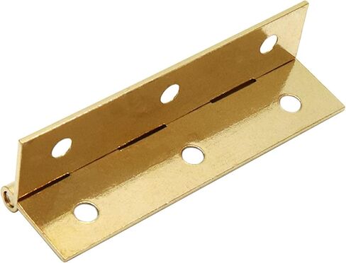 Semetall Gold Door Hinge 10 Pack 2 Inch Solid Brass Butt Hinges Heavy Duty Cabinet Door Hinges with Screws for Door Furniture Cupboard Box Case(50mmx30mm) in Saudi Arabia