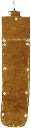 Flame-Resistant Electrode Bag/Welding Rod Pouch/welding rod holder/Leather Electrode Holder/ (gold brown) in Saudi Arabia