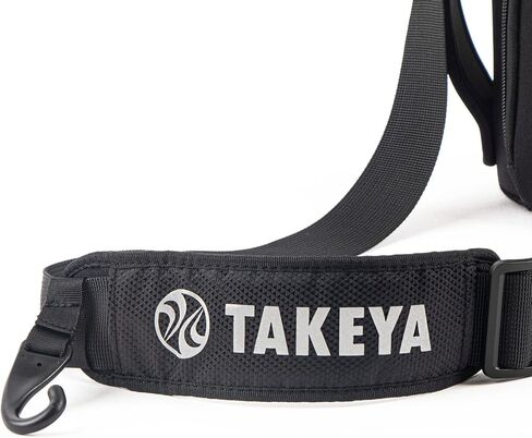 Takeya Hydrotex Easy Grip Bottle Sling, Water Bottle Carrier with Strap and Pockets, Fits 32 and 40 oz Bottles, Great for Pickleball and Tennis Courts in Saudi Arabia