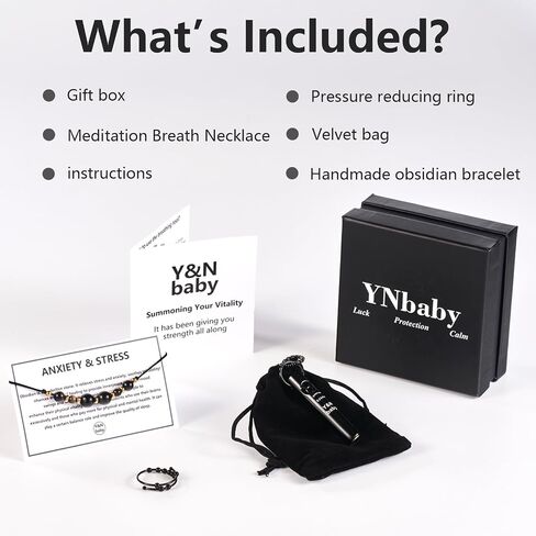 528Hz Meditation Whistle - Handmade Necklace with Obsidian Bracelet, Stress-Relieving Ring & Constellation Designs - for Anxiety, Quitting Smoking, and Meditation in Saudi Arabia