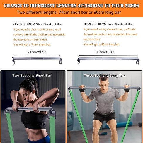 شريط حزام مقاومة عالي التحمل من J Bryant Fitness مع أشرطة مقاومة، تصميم خطاف على شكل حرف E، سعة تحميل 500 رطل، سطح مضاد للانزلاق، حقيبة حمل متضمنة، لتدريب القوة واللياقة البدنية in Saudi Arabia