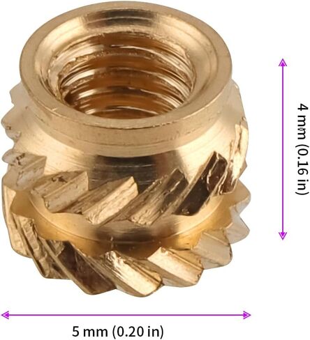 300 قطعة M3 نحاس ملولب، إدراج صواميل طابعة ثلاثية الأبعاد، صواميل نحاسية طباعة ثلاثية الأبعاد، صواميل M3 نحاسية مخرشة، صامولة تضمين الحرارة لأجزاء الطباعة ثلاثية الأبعاد، غلاف بلاستيكي للسيارات Loptop in Kuwait