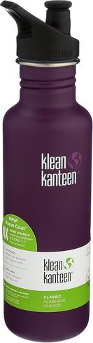 Klean Kanteen Classic Single Wall Stainless Steel Bottle With Leak Resistant Sport Cap 3.0 in Saudi Arabia