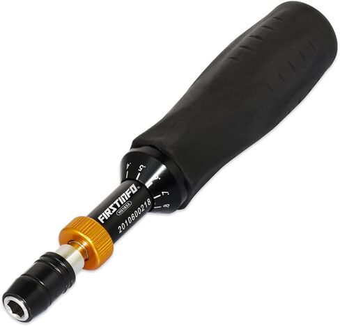 FIRSTINFO H5188 Precision Certified Limited Torque Screwdriver with 1/4 Inch Universal Hex Bit Holder Quick Release Design, 10-90 in-lbs with Extra T-Handle in Saudi Arabia