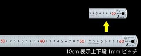 مقياس بيك اب Shinwa Sokutei 13131، شاشة فضية، المستوى العلوي والسفلي، 0.04 بوصة (1 مم) درجة، 6.9 بوصة (15 سم)، فئة JIS1، أرقام حمراء متضمنة in Saudi Arabia