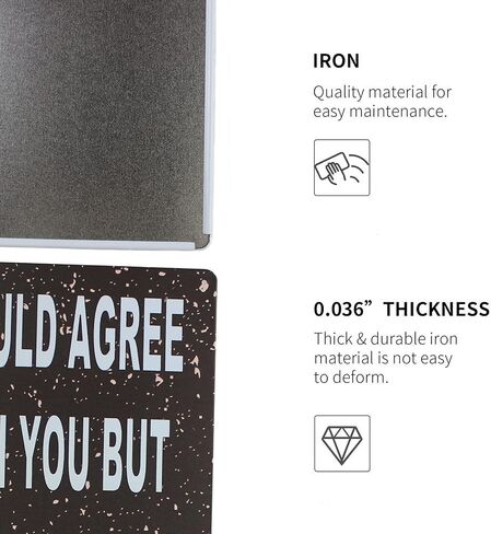 Metal Signs Sarcasm One of The Many Services I Offer Man Cave Decor Home Office Decor Garage Decor 8X12 in Saudi Arabia